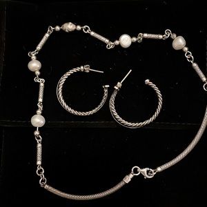 Fine Jewerly DY 18k gold stamped and silver up for a trade👏